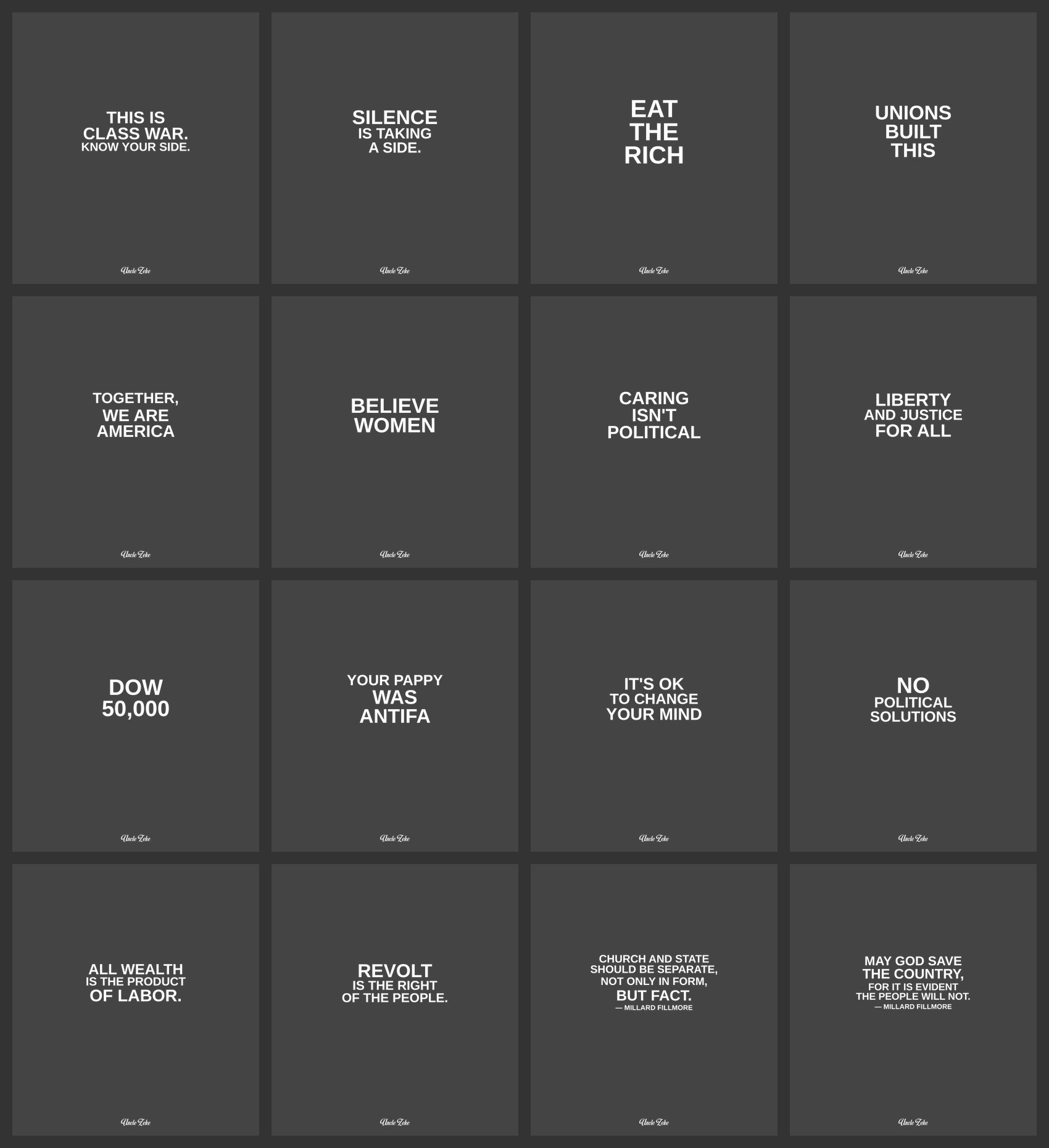 Uncle Zeke Tee Designs